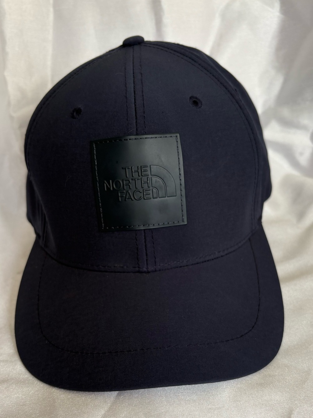 The North Face Blue Patch Curved-Brim Cap